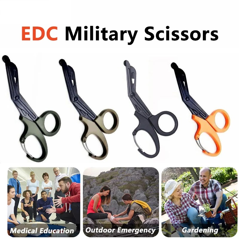Gardening Tools Knife - 緊急応急処置用ハサミ 多目的外傷用剪刀 EDC アウトドア ハイキング サバイバル
