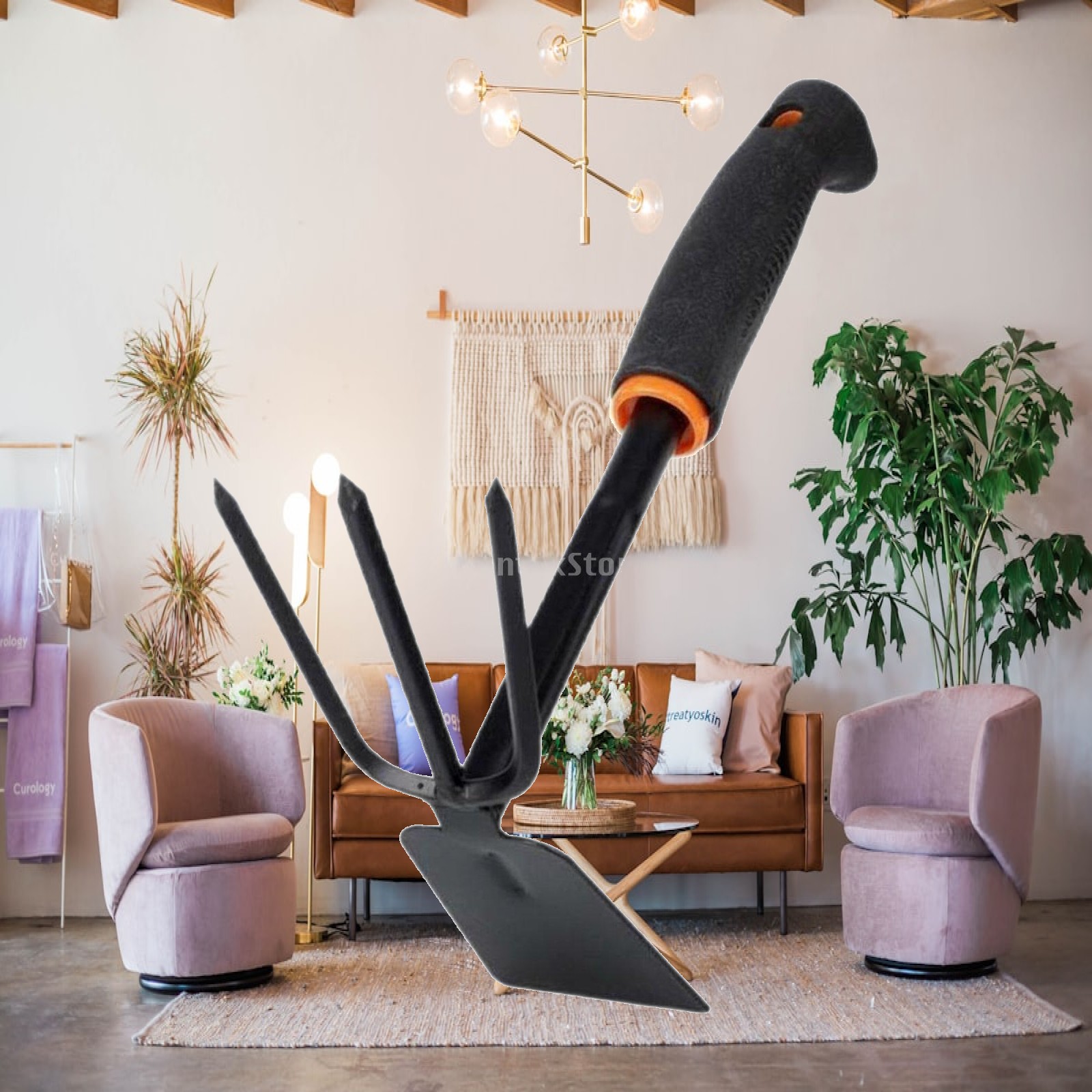 Gardening Tools For Beginners - 小さな庭用ハンドツール、初心者や高齢者向けのポッティング用、人間工学に基づいたハンドル、植え付け、掘削用