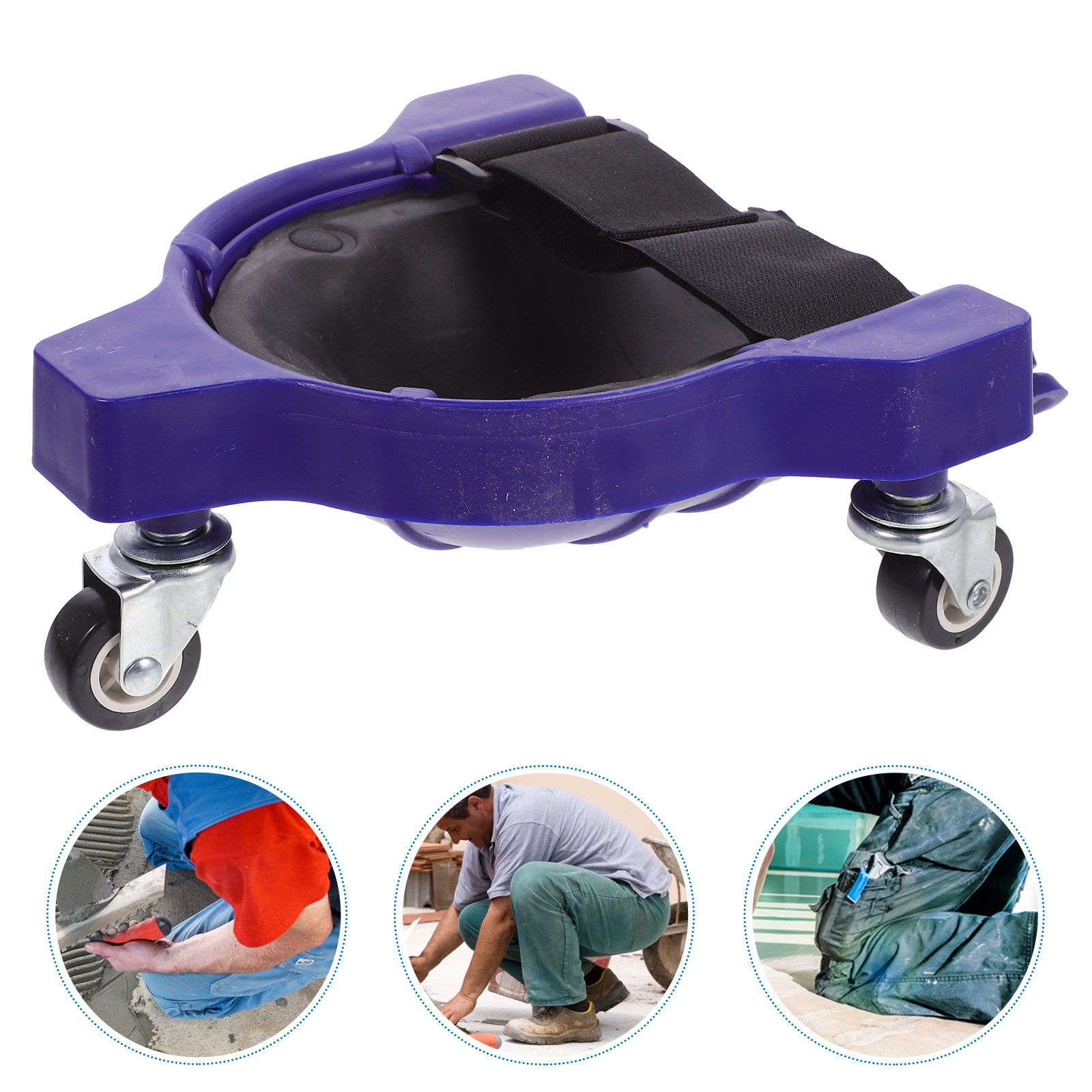 Garden Kneeling Pad - ローリングニーパッドクッション 跪き保護具 作業用 庭 車の修理 メンテナンス