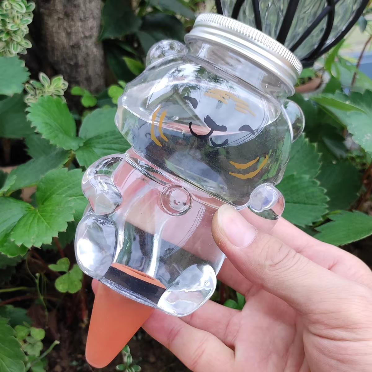 Gardening Yard Tools - 350 ミリリットル庭自動散水装置怠惰な植物散水ヘッドじょうろ家庭用ポット散水鉢植え散水ツール