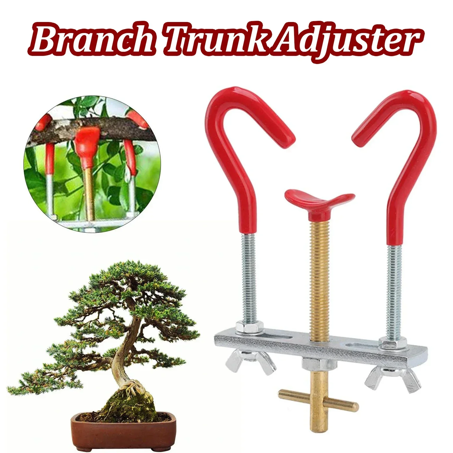 Gardening Tools Bundle - ブランチベンダーツールキット、盆栽DIY成形、木の幹アジャスター、植物の形、鋼のモジュレーター、修理曲げ装置、ガーデニング