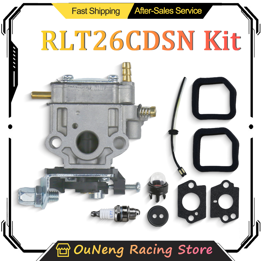 芝刈り機キャブレターキット燃料ライン付き Rlt26cdsn - Gardening Tools Bundle のレビューと価格