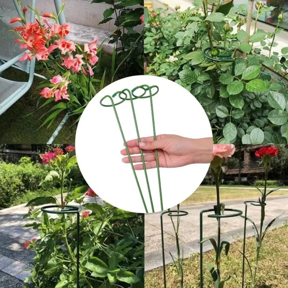 新しい金属製サポートフレーム落下防止再利用可能なガーデンブラ - Gardening Tools For Beginners のレビューと価格
