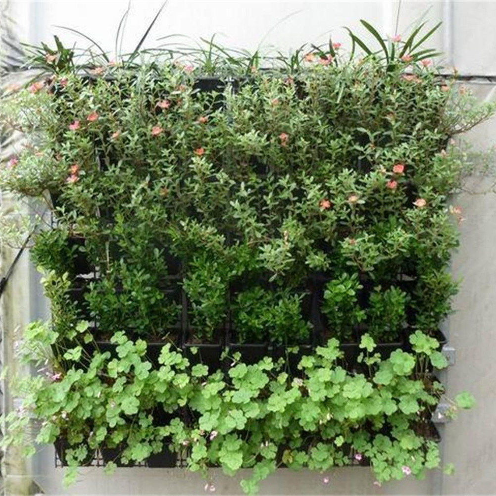 1個入り 垂直型フェルト製吊り下げプランター 壁掛け植物バッ - Grow Bags のレビューと価格