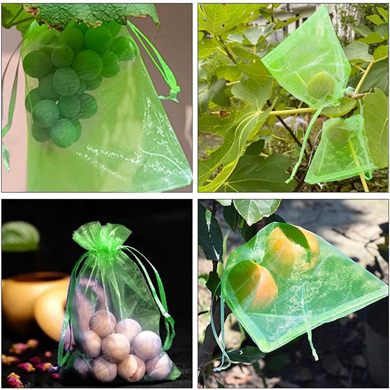 * 20/50 個再利用可能な果実保護巾着袋植物保護メッシュ - Grow Bags のレビューと価格