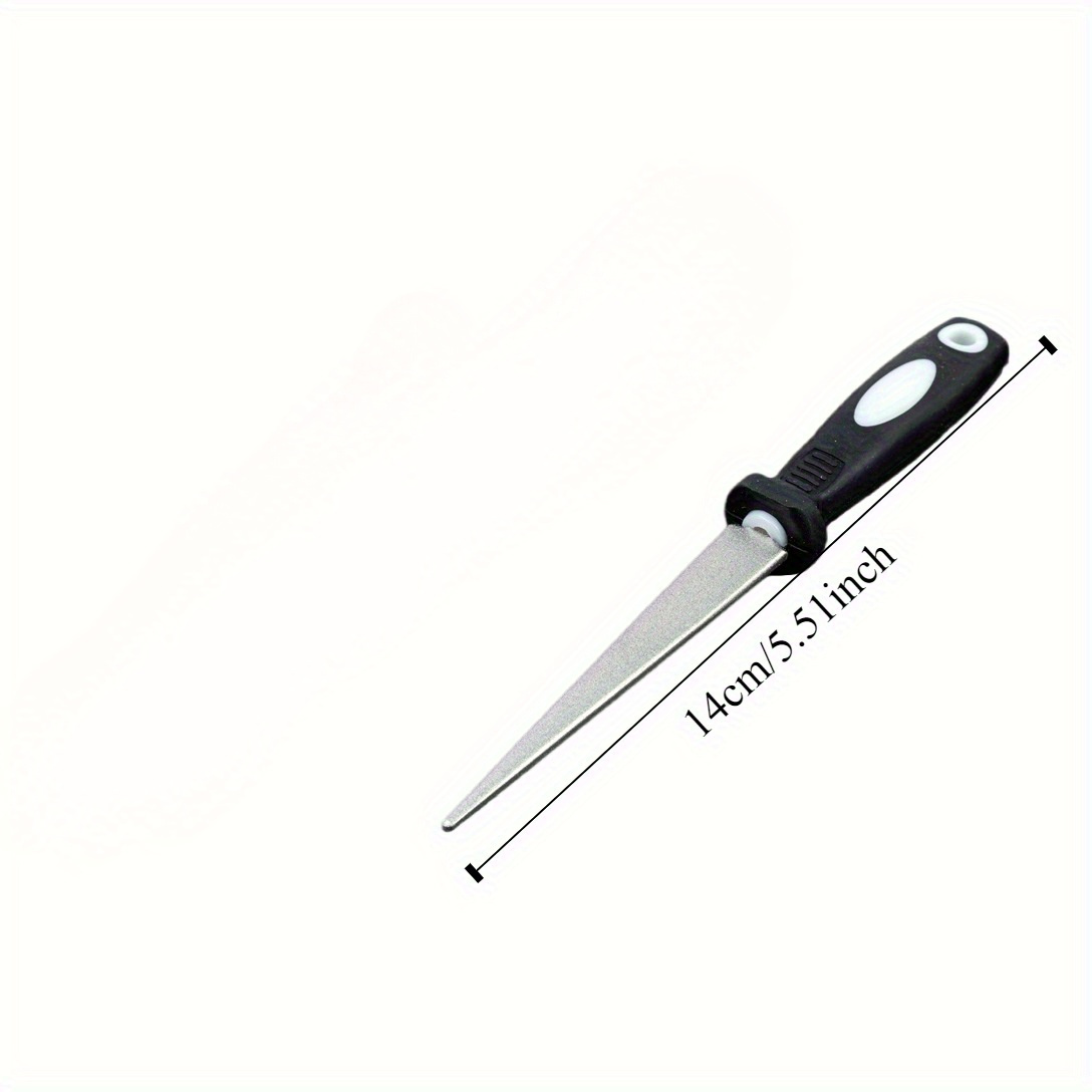 人間工学に基づいたハンドルを備えたダイヤモンド鋼ナイフ研ぎ器 - Gardening Tools Knife のレビューと価格
