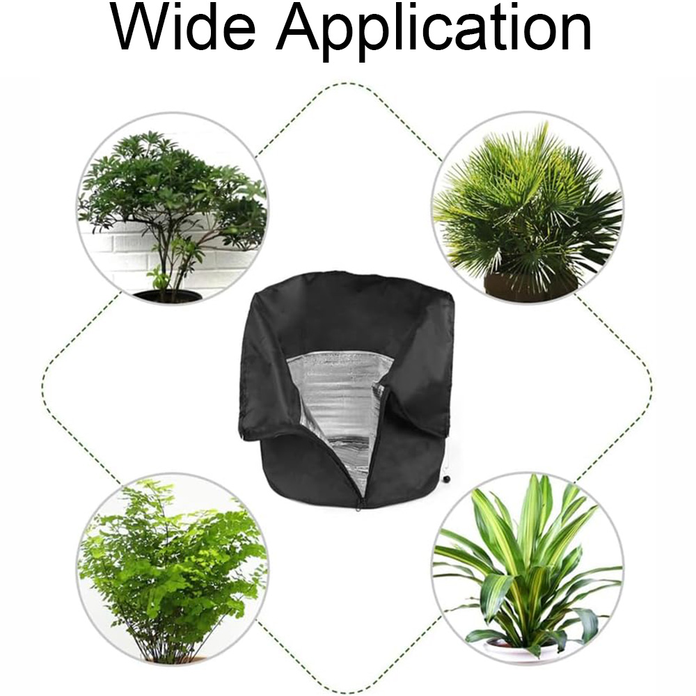冬の植物カバー霜よけバッグ屋外庭園低木樹木鉢植え植物保護オッ - Grow Bags のレビューと価格
