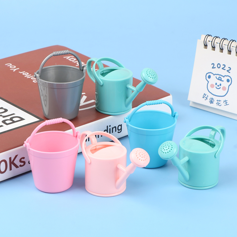 【CPI】1セットドールハウスミニチュアバケツじょうろモデル - Gardening Tools Toys のレビューと価格