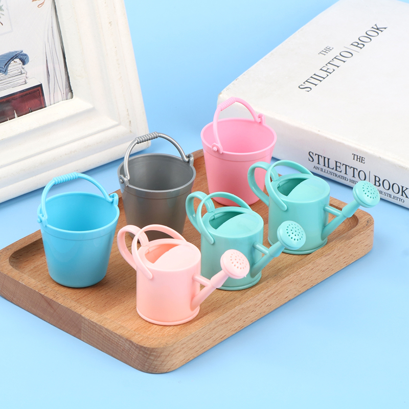 【CPI】1セットドールハウスミニチュアバケツじょうろモデル - Gardening Tools Toys のレビューと価格