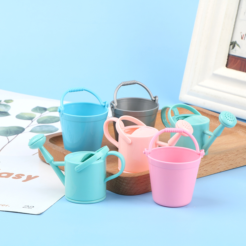 【CPI】1セットドールハウスミニチュアバケツじょうろモデル - Gardening Tools Toys のレビューと価格