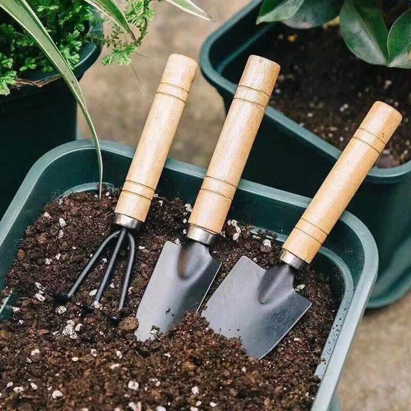 3PC/1 セットミニガーデニングツールセットポータブル小型 - Gardening Tools Bundle のレビューと価格