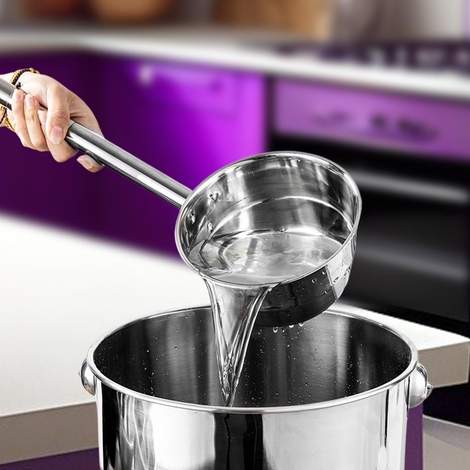 10インチのスープレードル、大型レードルツール、ステンレス製 - Gardening Tools Big のレビューと価格