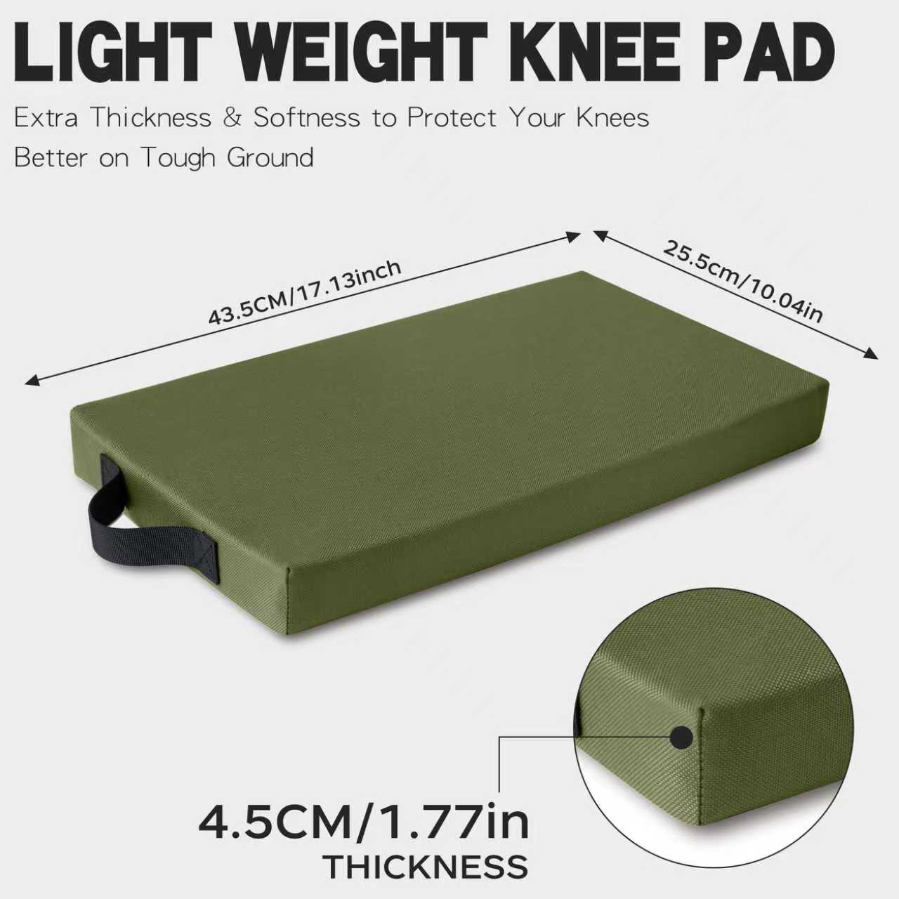 極厚ガーデンニーパッド 防水 簡単お手入れ ポータブル 滑り - Garden Kneeling Pad のレビューと価格