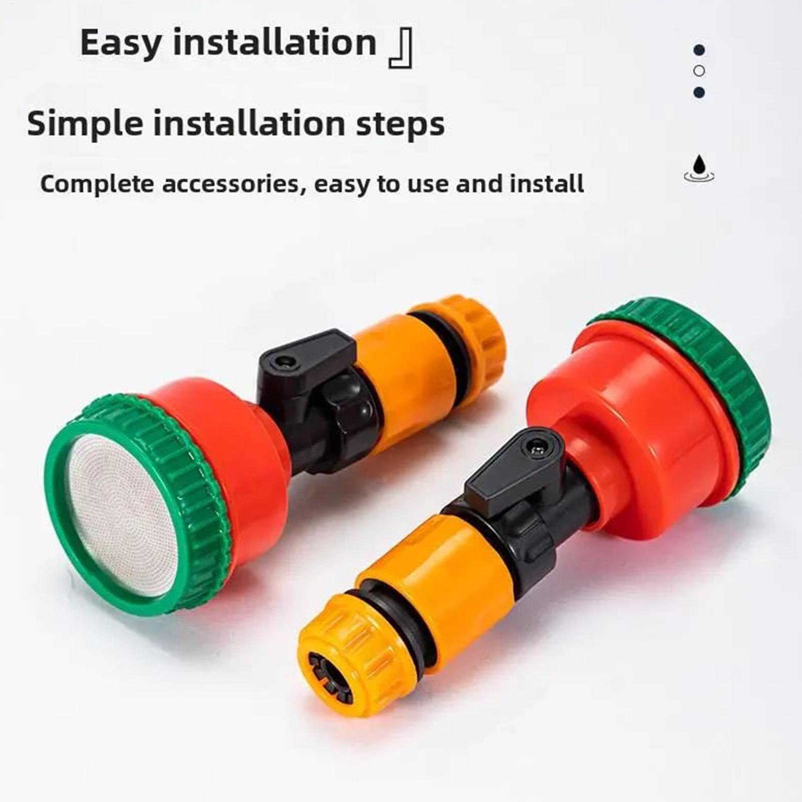 ガーデンスプレーノズル交換部品漏れ防止散水ツールミストノズル - Gardening Tools Plastic のレビューと価格