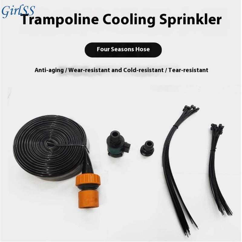 屋外トランポリン散水器子供ゲーム噴霧器庭灌漑用冷却システム取 - Gardening Tools Toys のレビューと価格