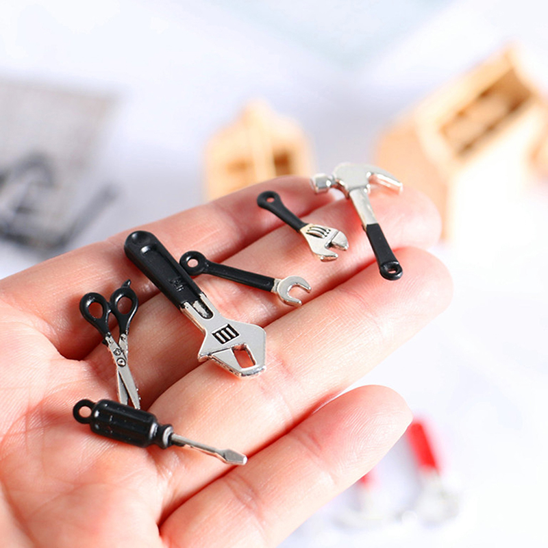 3/4/5/6本ドールハウスのミニチュア修理キットアクセサリ - Gardening Tools Toys のレビューと価格