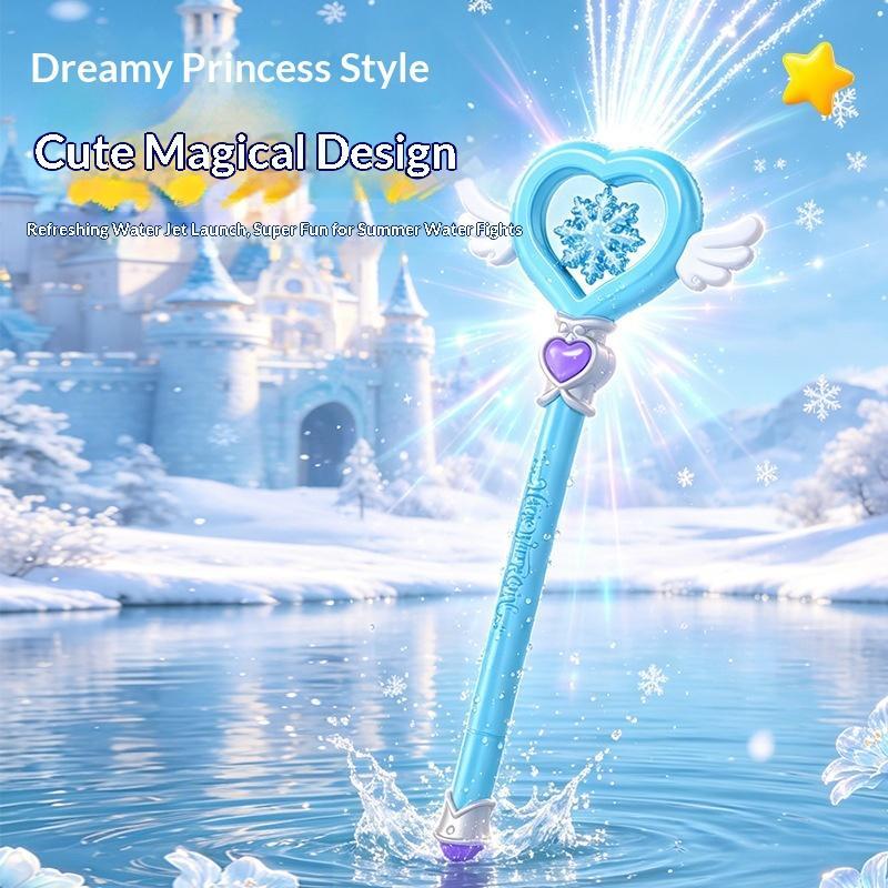 妖精の杖水鉄砲 子供用魔法の水スプリンクラー杖 屋外夏用プー - Gardening Tools Toys のレビューと価格