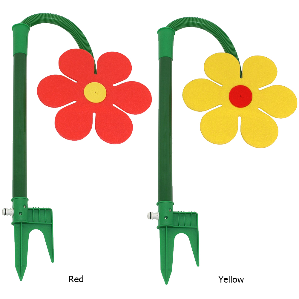 回転式水スプレーおもちゃ、クレイジースピンスプリンクラー、花 - Gardening Tools Toys のレビューと価格