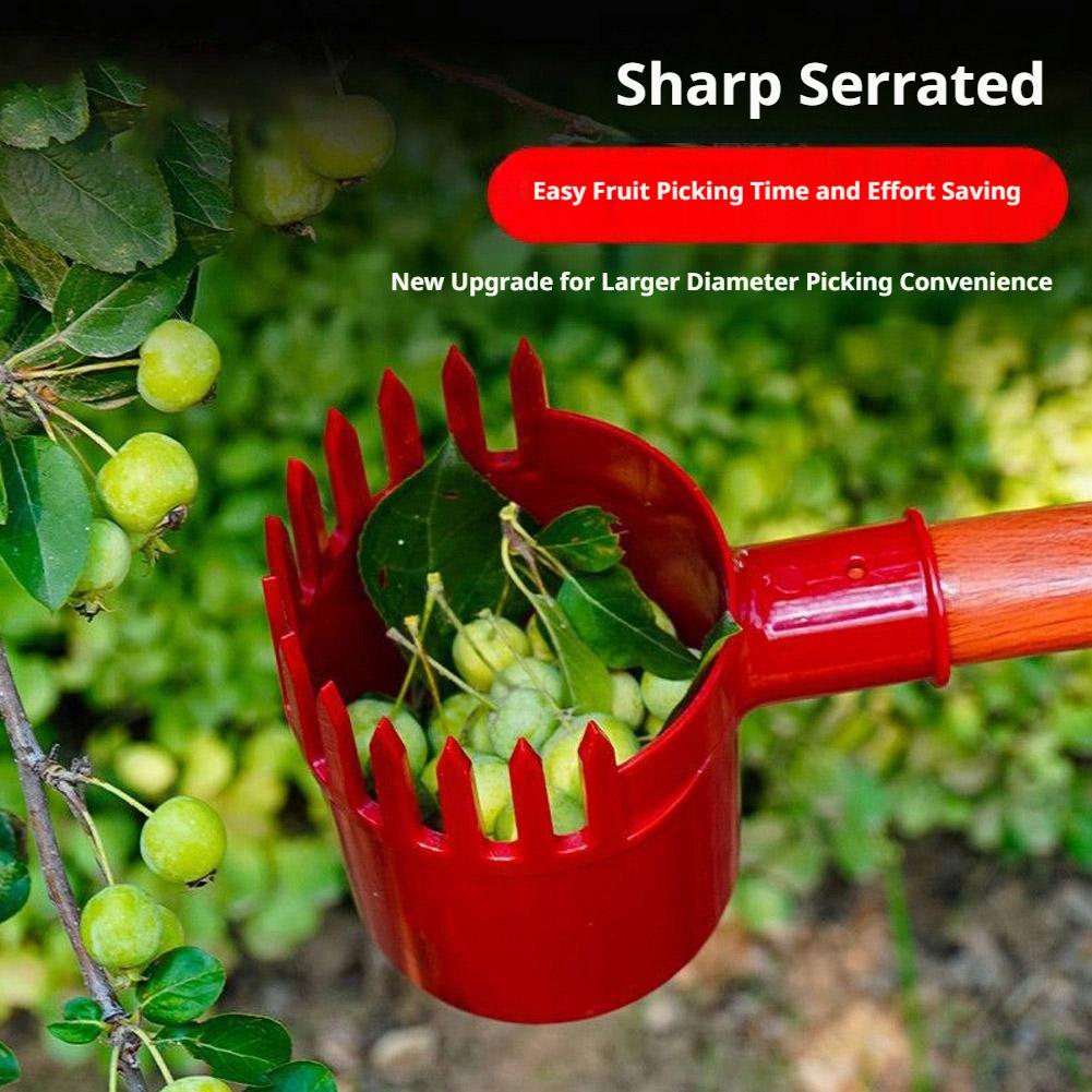 フルーツピッカーツールポータブルバスケットヘッド高木収穫機ア - Gardening Tools Rack のレビューと価格