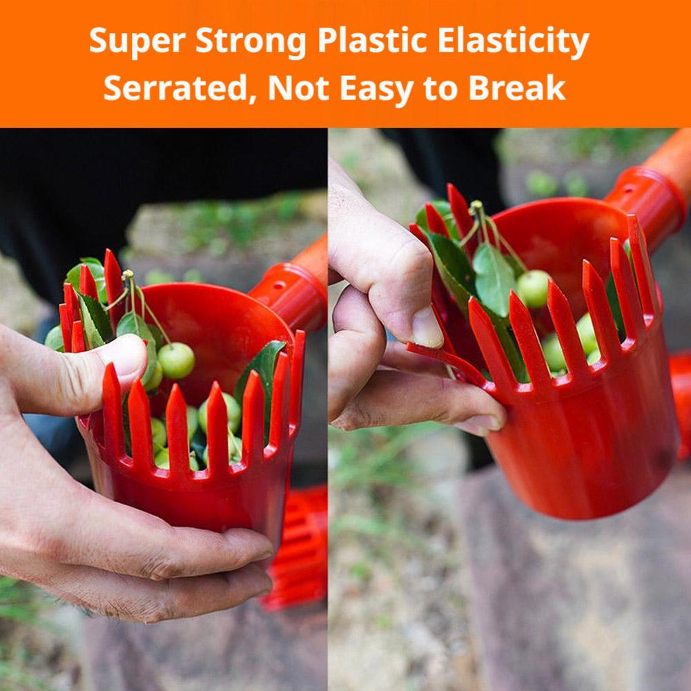 フルーツピッカーツールポータブルバスケットヘッド高木収穫機ア - Gardening Tools Rack のレビューと価格
