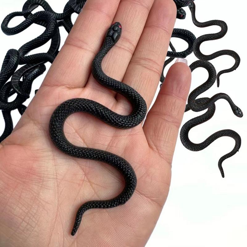 子供のための人工の黒いゴム製の小道具,偽のスネーク,家の装飾 - Gardening Tools Toys のレビューと価格