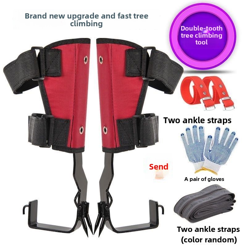 プロ仕様の木登り用具 大型クランチ 滑り止めフットスパイク  - Gardening Tools Big のレビューと価格