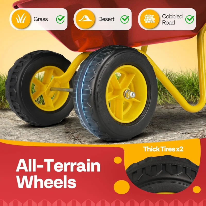子供用手押し車 ガーデンカート 幼児用ガーデニングツールセッ - Gardening Tools Toys のレビューと価格