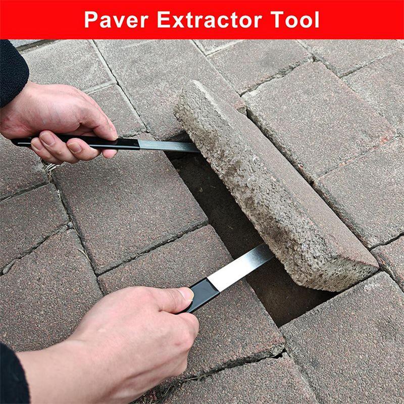舗装レンガ抽出器 2ピース ヘビーデューティー ノンスリップ - Gardening Tools For Beginners のレビューと価格