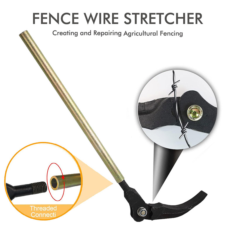 スチールフェンス用ワイヤープーラーとテンショナーツール、簡単 - Gardening Tools Knife のレビューと価格