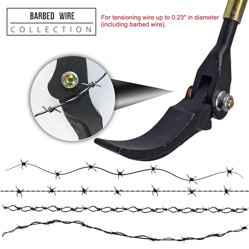 スチールフェンス用ワイヤープーラーとテンショナーツール、簡単 - Gardening Tools Knife のレビューと価格